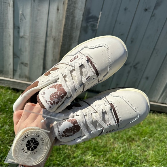 BRAND NEW. DEADSTOCK. NEW BALANCE 550 x AIME LEON DORE (ALD) BROWN 2022 - Picture 3 of 7
